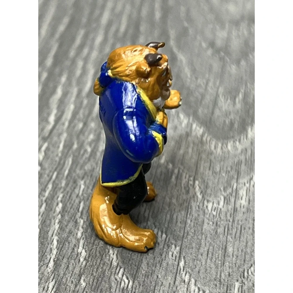 Disney Beauty & The Beast Beast Miniature Figurine Blue Jacket Contemporary